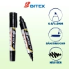 Bút lông dầu Bitex PM01 mực xanh đỏ đen Giá 9.900 VND chất lượng cao vẽ tranh 4