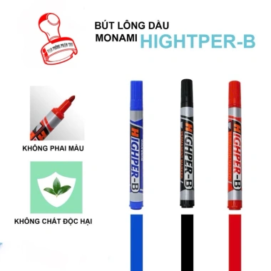 Bút Lông Dầu Monami Highper-B - Nét Mực Rõ Ràng, Viết Trên Mọi Chất Liệu, 25.000 VND 2 Bút Lông Dầu Monami Highper-B - Nét Mực Rõ Ràng, Viết Trên Mọi Chất Liệu, 25.000 VND 2