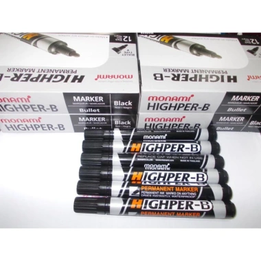 Bút Lông Dầu Monami Highper-B - Nét Mực Rõ Ràng, Viết Trên Mọi Chất Liệu, 25.000 VND