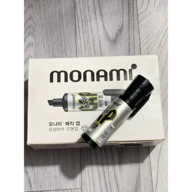 Bút long dầu Monami Magic Cap Permanent: Viết mượt không lem, giảm còn 21.000₫