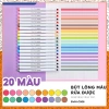 Bút lông Fiber SWM-C008 Pastel Colokit 20 - Thiên long, rửa được, viết bullet journal, giảm giá 74.800đ 5