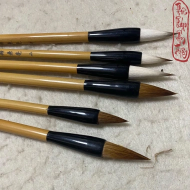 Bút Lông Thư Pháp Chuyên Luyện Chữ Hán Khải Thành Nhân Toán Đầu Đoản Phong – Giá 89.700₫