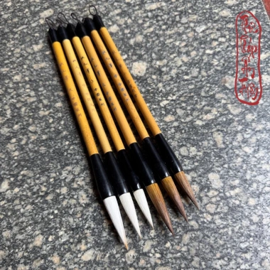 Bút Lông Thư Pháp Khuyển Nguyên Truyền Thống - Lang Hào Bút Tốt, Luyện Chữ Hán Việt, Giá Ưu Đãi 78.900 VND 5