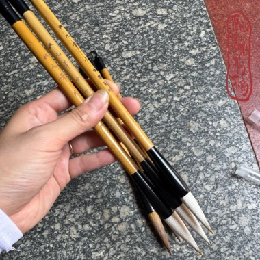 Bút Lông Thư Pháp Khuyển Nguyên Truyền Thống - Lang Hào Bút Tốt, Luyện Chữ Hán Việt, Giá Ưu Đãi 78.900 VND 9