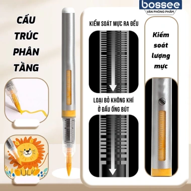 Bút Màu Acrylic Marker Bossee Đầu Lông Mềm - Hộp 24/36/48/60 Màu Tươi Sáng, Thích hợp Bullet Journal, Giá 85.000₫ 9