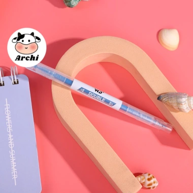 Bút màu hai đầu Double CM 3/6 màu - Sáng tạo không giới hạn, giá chỉ 12.900₫