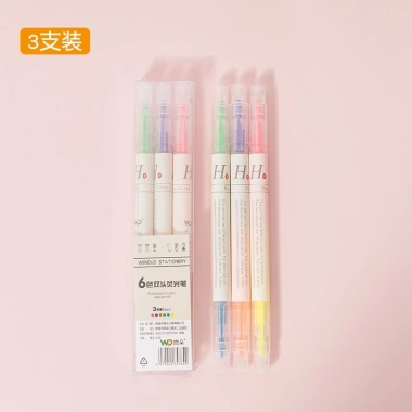Bút màu hai đầu Double CM 3/6 màu - Sáng tạo không giới hạn, giá chỉ 12.900₫ 9 Bút màu hai đầu Double CM 3/6 màu - Sáng tạo không giới hạn, giá chỉ 12.900₫ 9