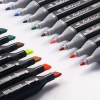 Bút màu Marker Touch 48 màu 2 đầu - An toàn cho bé, kèm túi vải, giảm giá 89.000đ 3