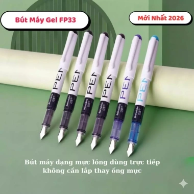 Bút Máy Gel FP33 Ngòi EF 0.38mm - Mực Có Sẵn, Viết Êm Trơn, Học Sinh & Văn Phòng, Giá 23.000₫ 2