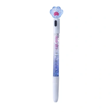 Bút Mực Gel 0.38mm Màu Đen In Họa Tiết Hoạt Hình Dễ Thương cho Bé Gái