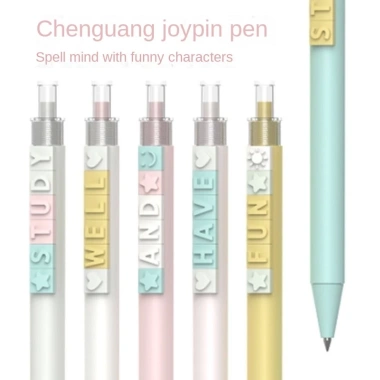 Bút Mực Gel Dạng Nhấn In Chữ Vui Nhộn cho Học Sinh Cặp Đôi - Giá chỉ 62.261 VND, giảm tới 20% 4