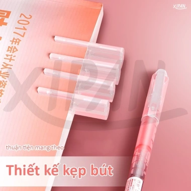 Bút Mực Gel Đen Đỏ 0.5mm Nhanh Khô Sức Chứa Lớn Viết Trơn Xipan Giá 33.000₫