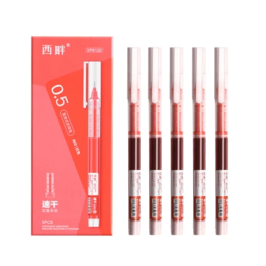 Bút Mực Gel Đen Đỏ 0.5mm Nhanh Khô Sức Chứa Lớn Viết Trơn Xipan Giá 33.000₫