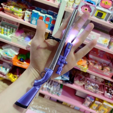 Bút Mực Gel Hình Súng Đèn Chiếu Sáng: Viết Siêu Sáng, Giá Chỉ 9.791₫