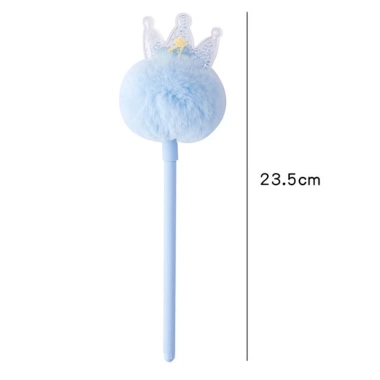 Bút Mực Gel Hình Vương Miện Sáng Tạo 1 chiếc - Đầu mực mịn, màu sắc rực rỡ, giá ưu đãi 40.709đ