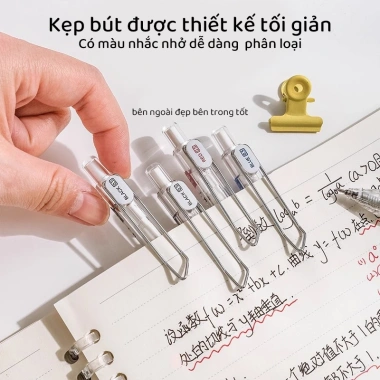 Bút Mực Gel M.Y DOMI 911A Ngòi 0.5mm Nhanh Khô Nút Trượt – Đỏ/Xanh/Đen 18.000