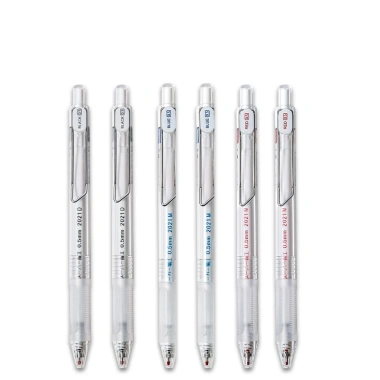 Bút Mực Gel M.Y DOMI 911A Ngòi 0.5mm Nhanh Khô Nút Trượt – Đỏ/Xanh/Đen 18.000
