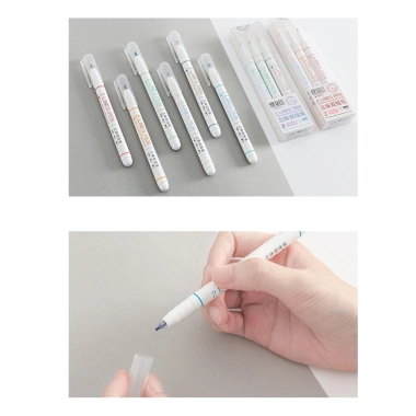 Bút mực hai ngòi double line 0.5mm Lalunavn A31 - Đa màu, thích hợp bullet journal, giảm còn 13.990₫ 8