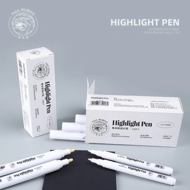 Bút mực trắng highlight Paul Rubens - Đánh dấu sáng, giá 30.000₫ (giá gốc 39.000₫) 2