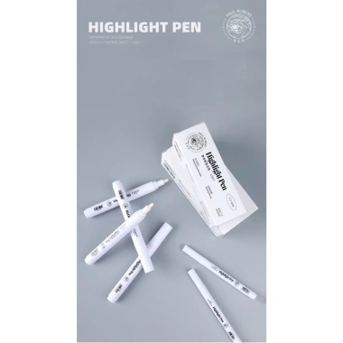 Bút mực trắng highlight Paul Rubens - Đánh dấu sáng, giá 30.000₫ (giá gốc 39.000₫) 5
