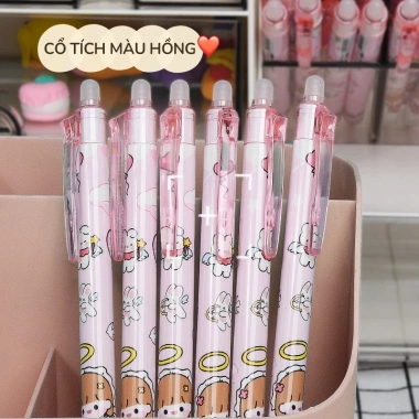 Bút mực xoá - Hộp 20 bút bi gel ngòi 0.5mm mực nước xanh đen, học sinh 92.000₫ 4 Bút mực xoá - Hộp 20 bút bi gel ngòi 0.5mm mực nước xanh đen, học sinh 92.000₫ 4