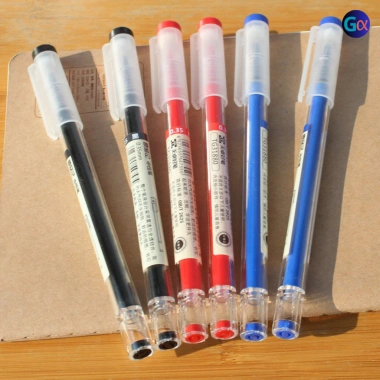 Bút Muji mực gel ngòi 0.5 va 0.35mm luyện viết Hán tự, nhanh khô không lem, giá 12.000 VND