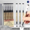 Bút Muji mực gel ngòi 0.5 va 0.35mm luyện viết Hán tự, nhanh khô không lem, giá 12.000 VND 6