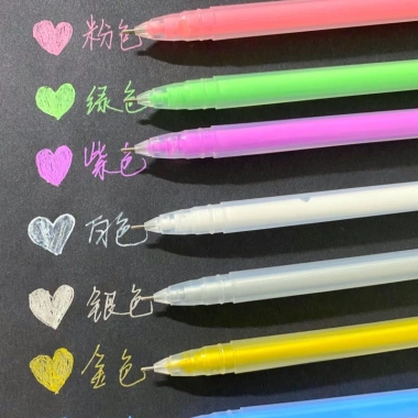 Bút Nhiều Màu Pastel 0.8mm 12 Màu Sáng, Ngòi Trơn, Khô Nhanh - Giá Ưu Đãi 44.160 VND 6