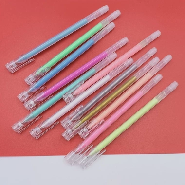 Bút Nhiều Màu Pastel 0.8mm 12 Màu Sáng, Ngòi Trơn, Khô Nhanh - Giá Ưu Đãi 44.160 VND 7