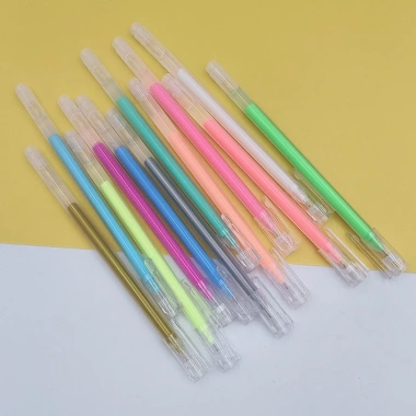 Bút Nhiều Màu Pastel 0.8mm 12 Màu Sáng, Ngòi Trơn, Khô Nhanh - Giá Ưu Đãi 44.160 VND 8