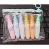 Bút nhớ dạ quang highlight vỉ 6 cây hình bàn chân mèo kèm túi zip - Giá 35.000đ 6