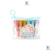 Bút nhớ dạ quang highlight vỉ 6 cây hình bàn chân mèo kèm túi zip - Giá 35.000đ 9