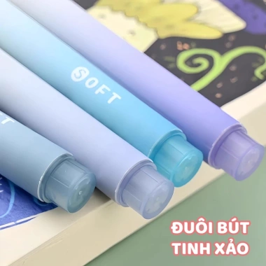 Bút Nhớ Highlight Gradual Pastel - Bộ bút pastel học sinh trang trí sổ, giảm 17% 6