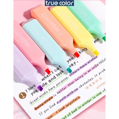 Bút nhớ highlight pastel dạ quang - Đánh dấu nhanh, học sinh, văn phòng, 32.000₫ 2