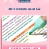 Bút nhớ highlight pastel dạ quang - Đánh dấu nhanh, học sinh, văn phòng, 32.000₫ 4