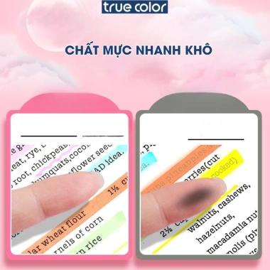 Bút nhớ highlight pastel dạ quang - Đánh dấu nhanh, học sinh, văn phòng, 32.000₫ 5