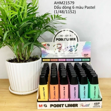Bút nhớ Highlight pastel viết Calligraphy đẹp AHM 21.579 - Giá ưu đãi 12.200đ
