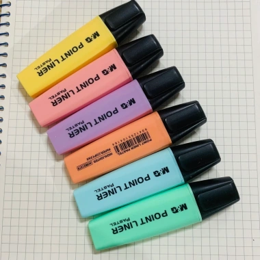 Bút nhớ Highlight pastel viết Calligraphy đẹp AHM 21.579 - Giá ưu đãi 12.200đ