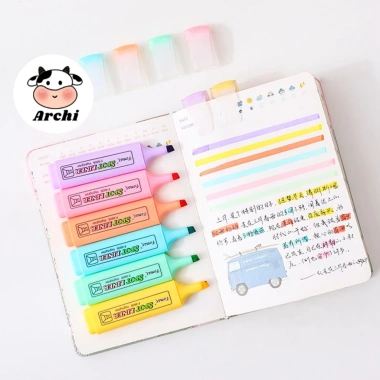 Bút nhớ sắc màu cao cấp Spot Line - Đánh dấu dòng, chỉ 11.900₫, giảm giá 6