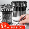 Bút Nước Mực Đen Ngòi 0.5mm - Bút Bi Gel, Thiết Kế Gọn, Mực Ra Đều Không Lem 18.000