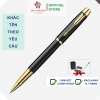 Bút Parker đen bóng cái vàng khắc tên miễn phí - Bút ký cao cấp, rẻ vô địch 342k