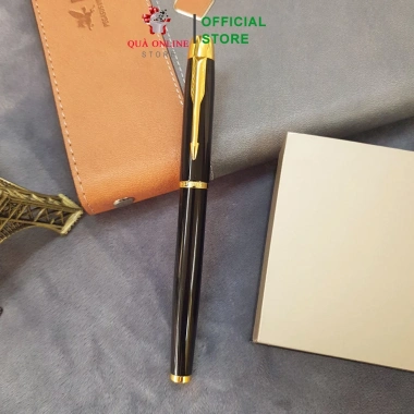 Bút Parker đen bóng cái vàng khắc tên miễn phí - Bút ký cao cấp, rẻ vô địch 342k 2