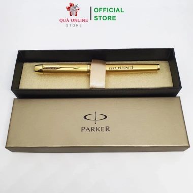 Bút Parker Vàng Gold Cao Cấp - Miễn Phí Khắc Tên và Logo, Giá Rẻ 585k 5