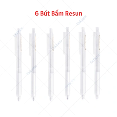 Bút Resun Buka Gel 0.5mm Mực Đen - Viết Sổ Muji, Văn Phòng Phẩm Giá 19.500 VND 9