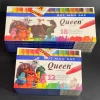Bút sáp màu Queen 12‑18 màu – Đa sắc, bền, giá chỉ 25.000₫, ưu đãi giảm giá