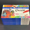 Bút sáp màu Queen 12‑18 màu – Đa sắc, bền, giá chỉ 25.000₫, ưu đãi giảm giá 4
