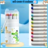 Bút Sáp Vặn 2in1 Tì Chành 12-48 Màu Sáp Dầu và Nước Dễ Rửa An Toàn Giá Ưu Đãi 55k 3