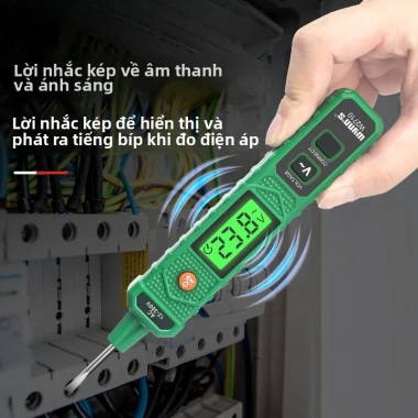 Bút thử điện đa chức năng có màn hình - Máy kiểm tra điện áp nhanh, chính xác, giá chỉ 120.263₫ 3