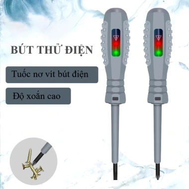 Bút thử điện đa năng, cảm ứng Vôn kế, tua vít từ tính – Dụng cụ kiểm tra điện chỉ 11.000₫ 2 Bút thử điện đa năng, cảm ứng Vôn kế, tua vít từ tính – Dụng cụ kiểm tra điện chỉ 11.000₫ 2