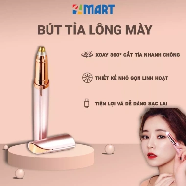 Bút tỉa lông mày nhỏ gọn, dễ dùng, tỉa lông mép, mũi, nách không đau - 52.000 VND
